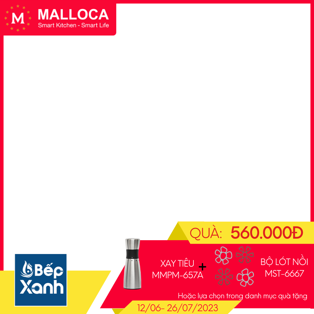 Máy hút mùi áp tường 90cm Malloca MC 9018HS